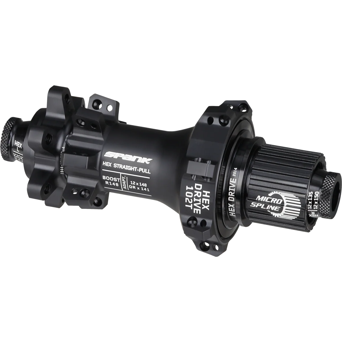 SPANK HEX Straightpull Rear Hub - Image 4