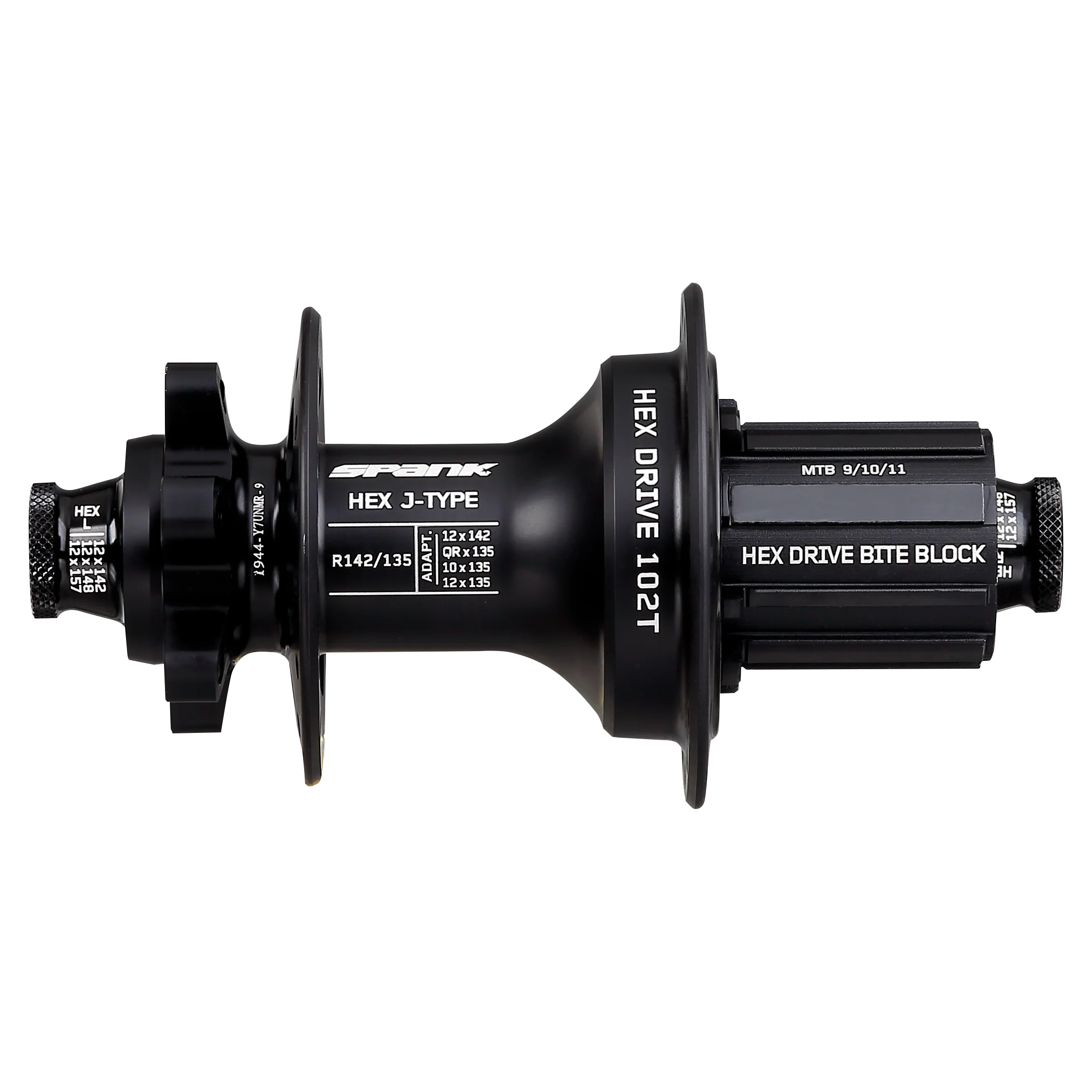 SPANK HEX J-Type Rear Hub - Image 49