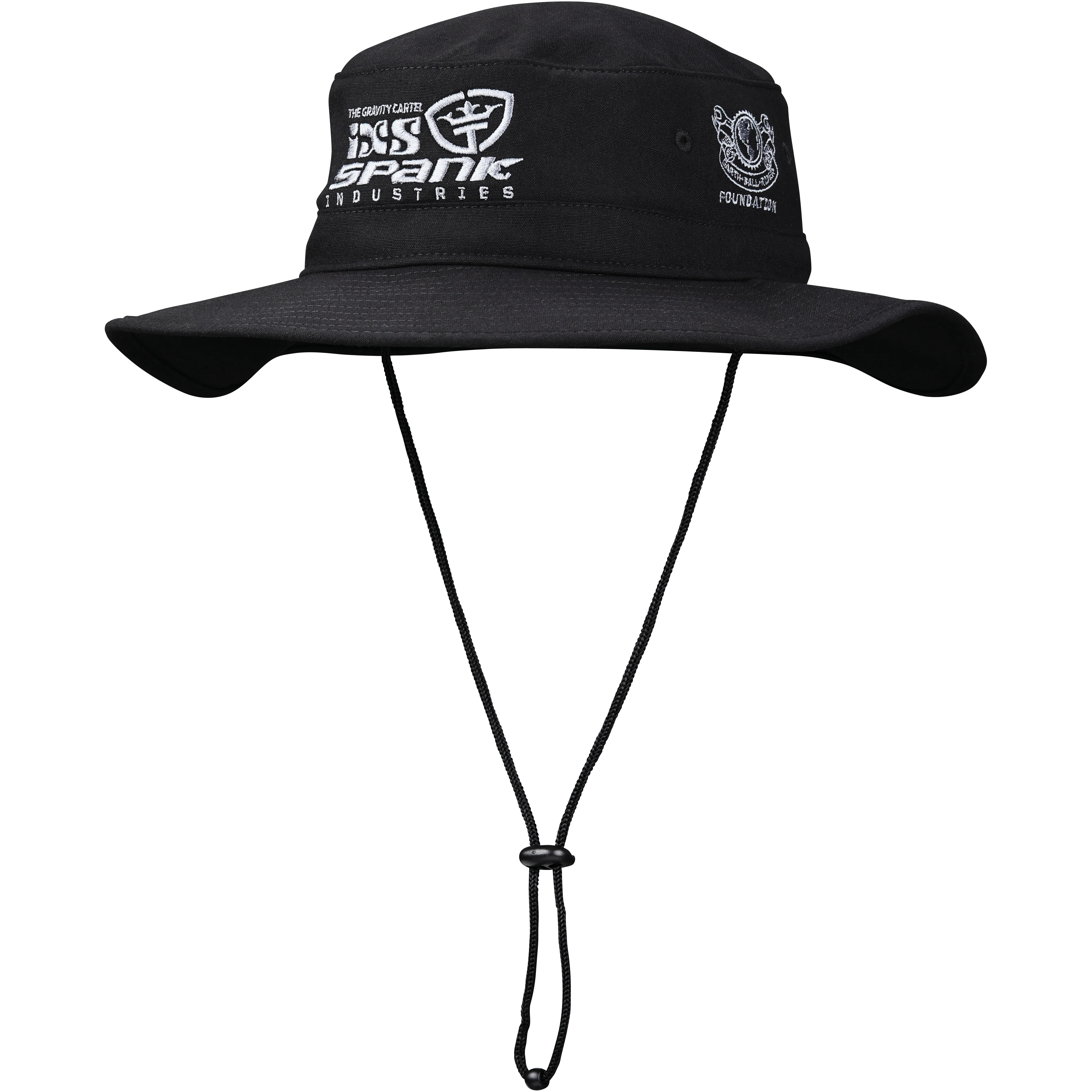 TGC Hemp Bush Hat Charcoal One Size Fits All - Image 3